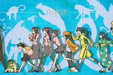 Some Bakemonogatari Wallpapers   Comment