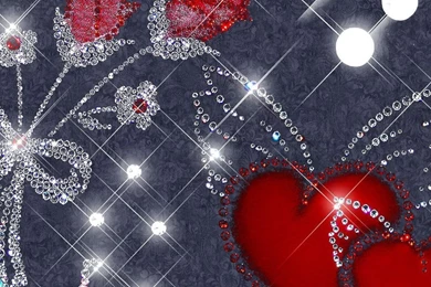 Wallpapers Love Glitter