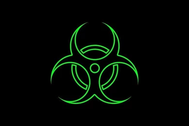Green Neon Black Bio hazard Wallpapers