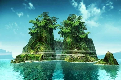 Desktop Wallpapers » Natural Backgrounds » Island » Www ...