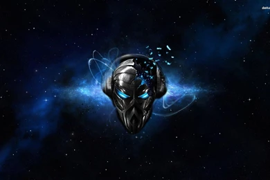 Iron Mask With Headphones Wallpapers Music Wallpapers