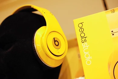Headphones Cover Photos Cool Big Yellow Beats By Dre London On The ...