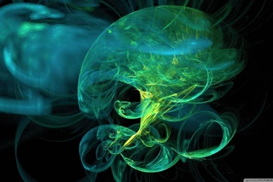 Abstract Green Smoke HD Desktop Wallpapers : High Definition ...