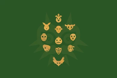 Zelda Masks Backgrounds By Hanieball On DeviantArt