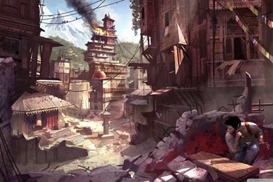 Uncharted 2 Among Thieves Game HD Desktop Wallpapers : Widescreen ...