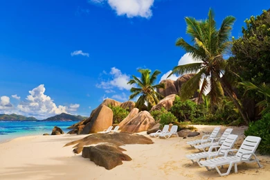 Vacation Resort On The Beach Widescreen Wallpapers