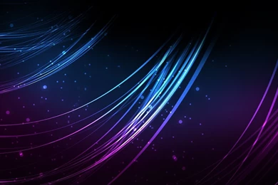 Purple And Blue Strands Picture