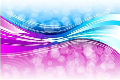 Blue And Purple Wavy Backgrounds