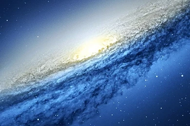 Blue Galaxy S4 Wallpapers