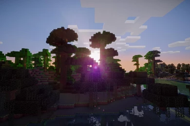 Minecraft Wallpapers Jungle Down 1920x1080 (1080p)   Wallpapers ...