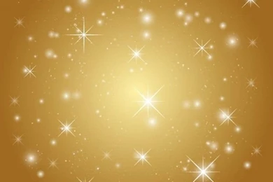 Golden Backgrounds With Stars Vector