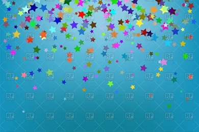 Colorful Stars On Pink Background, 95984, Backgrounds, Textures ...