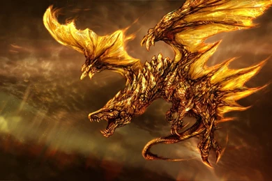 Flying Dragon Fire Fantasy Wallpapers For Desktop And Mobile