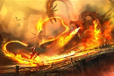 Videogame Photo Of The Day – Epic God Of War Dragon Wallpapers By ...