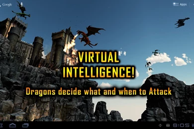 Dragon Strike Live Wallpapers Features Dragons Flying, Breathing ...