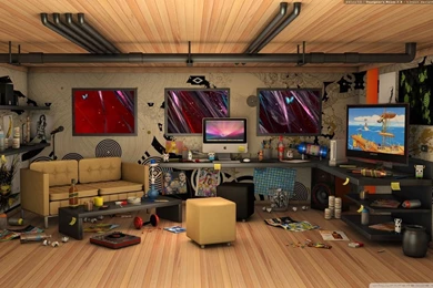 Designer's Room 3D HD Desktop Wallpapers : Widescreen : High ...