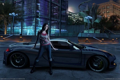 Need For Speed Carbon Girl Wallpapers