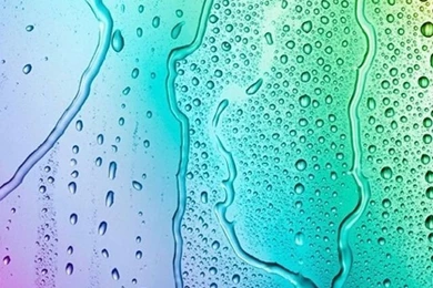 Rainbow Wet iPhone 5 Wallpapers (640x1136)