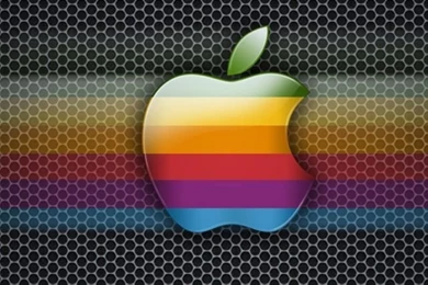 Exagon Rainbow Apple iPhone 5s Wallpapers Download