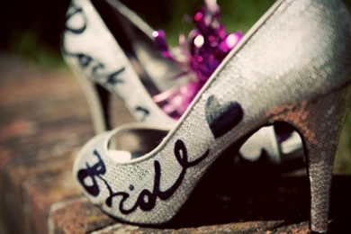 Bride Shoes Wallpapers