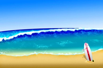Desktop Wallpapers · Gallery · Windows 7 · Surfing Wave