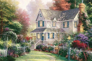 Springtime Painting HD Desktop Wallpapers : High Definition ...