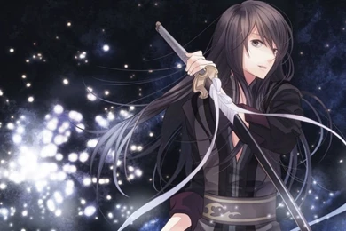 Download Wallpapers 960x544 Anime, Boy, Kimonos, Sword, A Star ...