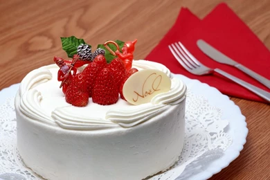 Noel Christmas Cake Wallpapers