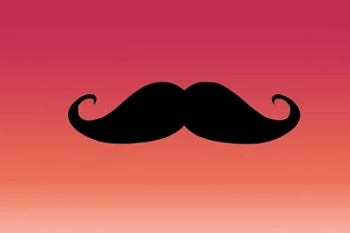Gradient Mustache Wallpapers