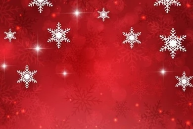 Red Glitter Backgrounds With Snowflakes Vector