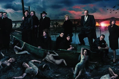 SOPRANOS Crime Drama Mafia Television Hbo G (14) Wallpapers ...