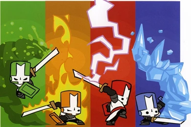 Castle Crashers Alien Life Forms Hd Wallpapers (