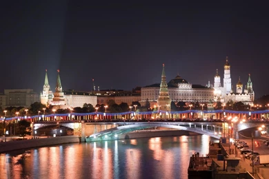 Extraordinary Night Moscow Russia Wallpapers Hd Wallpapers ...