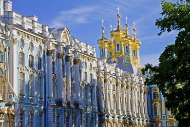 Catherine Palace St Petersburg Russia Wallpaper Backgrounds