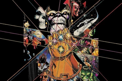 My Free Wallpapers   Comics Wallpapers : Thanos And The Infinity ...