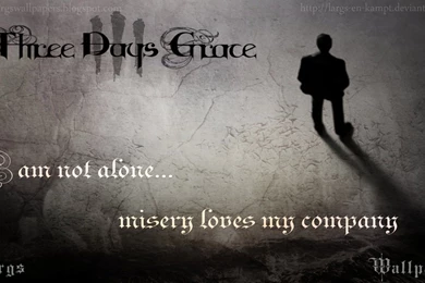 Three Days Grace   Mysery Loves My Company By LargsAle Wallpapers ...
