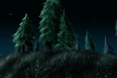 Backgrounds   Trees At Night WoW By Fragsey On DeviantArt