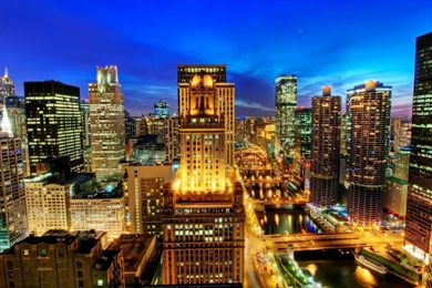 HD Quality Awesome Chicago City Skyline Wallpapers HD 12 ...