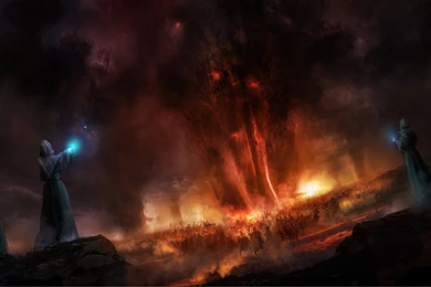 Wizards And Dragons Wallpapers   Invitation Templates