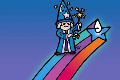 The Wizard Wallpaper. By Kitskids On DeviantArt