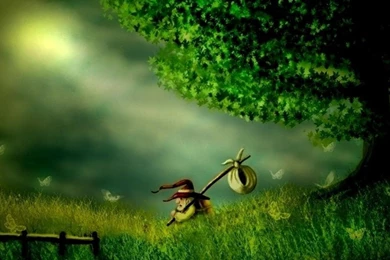 Wandering Wizard Fantasy Tale Hd Wallpapers   (