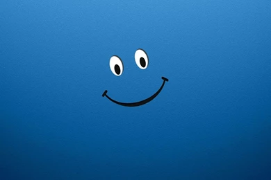 Blue Smile Wallpapers   Vector Wallpapers