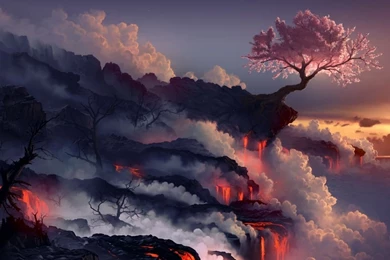 Laptop 1366x768 Eruption Wallpapers HD, Desktop Backgrounds 1366x768