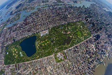 Central Park New York In The Winter Desktop Wallpapers