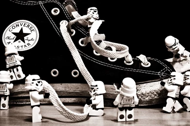 Stormtroopers Playing With A Sneaker Wallpapers   Free Wide HD ...