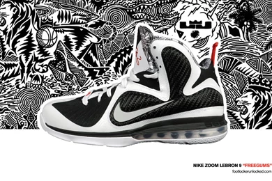 LeBron 9 Sneakers FreeGums Wallpapers   Streetball