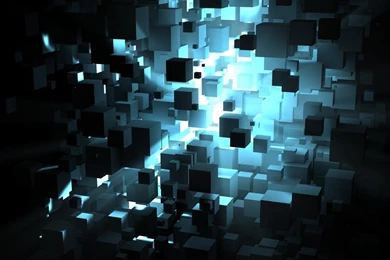 IPad Backgrounds: Cube 3D iPad Wallpapers