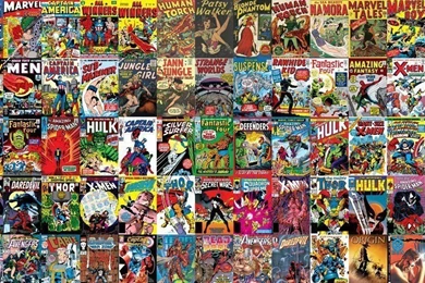 Amazon.com: RoomMates JL1175M Marvel Comic Book Covers Prepasted ...