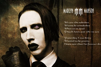MARILYN MANSON Industrial Metal Rock Heavy Shock Gothic Glam ...
