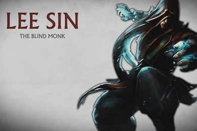 Lee Sin League Of Legends Wallpapers